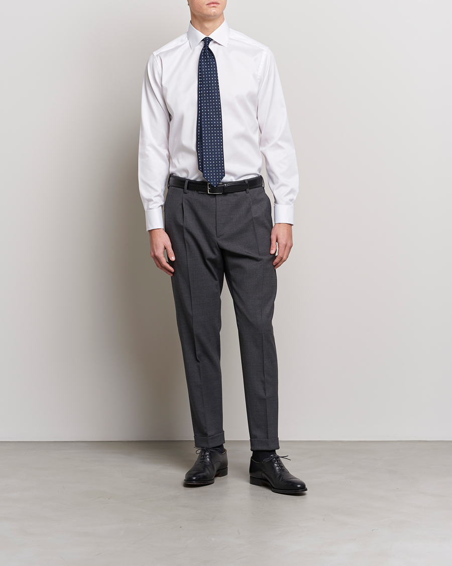 Herre | Avdelinger | Eton | Slim Fit Shirt Double Cuff White