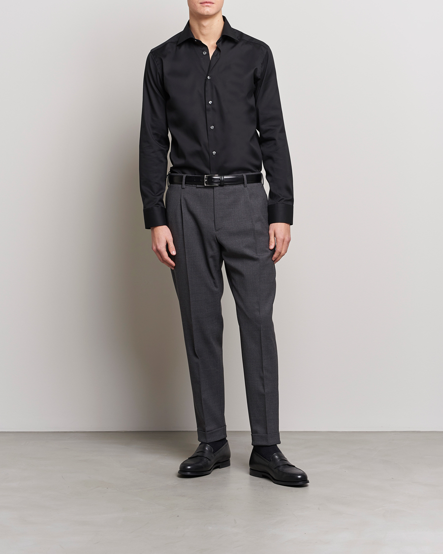 Herre | Avdelinger | Eton | Slim Fit Shirt Black