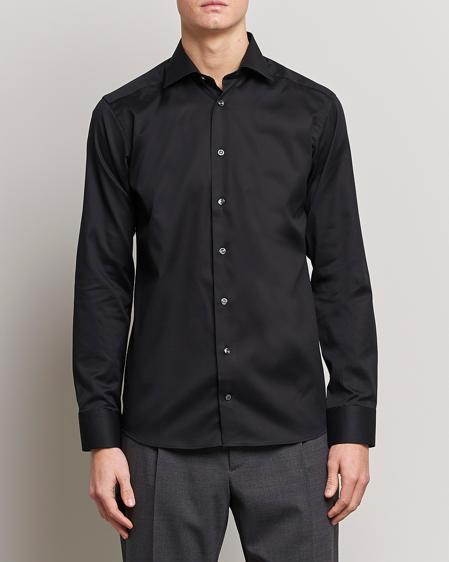 Herre | Formelle | Eton | Slim Fit Shirt Black