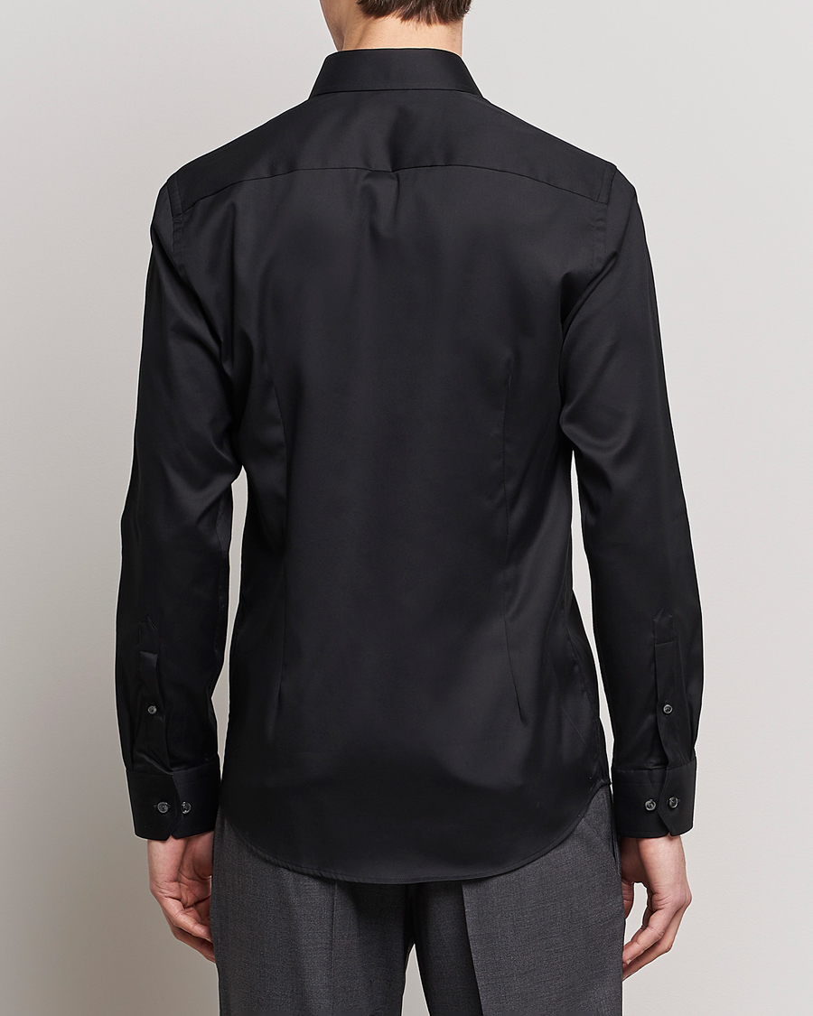 Herre | Skjorter | Eton | Slim Fit Shirt Black