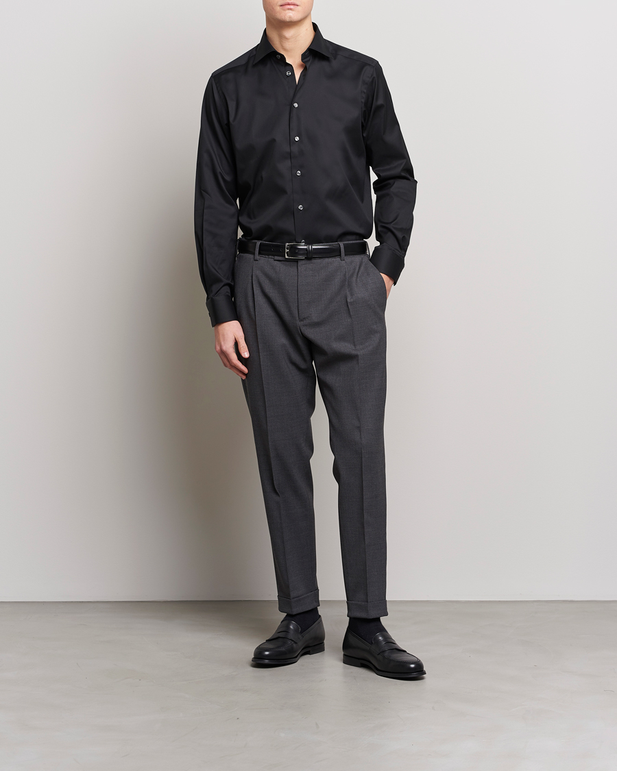 Herre | Avdelinger | Eton | Contemporary Fit Shirt Black