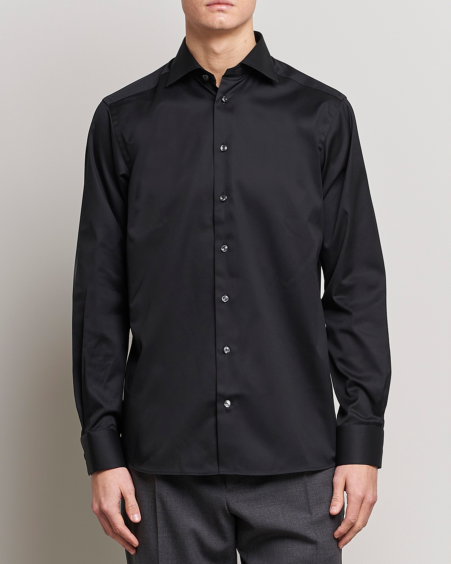 Herre |  | Eton | Contemporary Fit Shirt Black