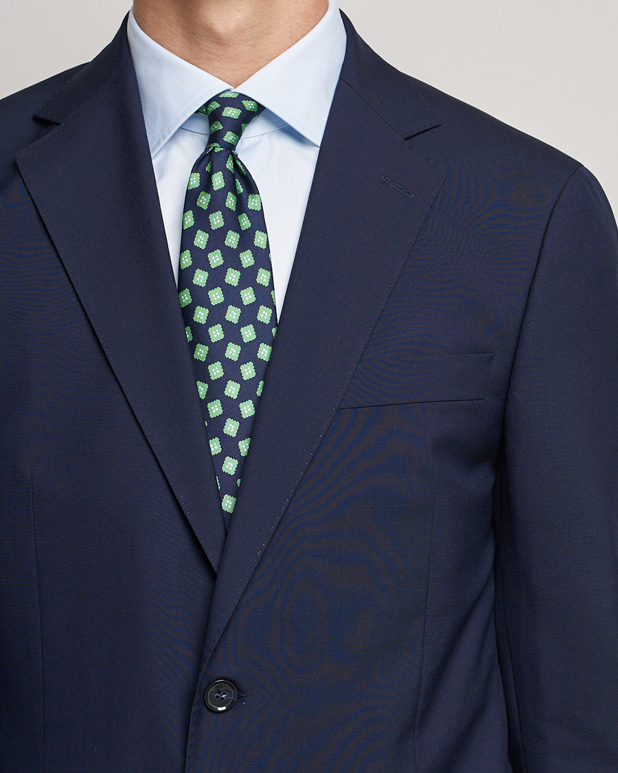 Herre | Dressjakker | Oscar Jacobson | Edmund Blazer Super 120's Wool Navy