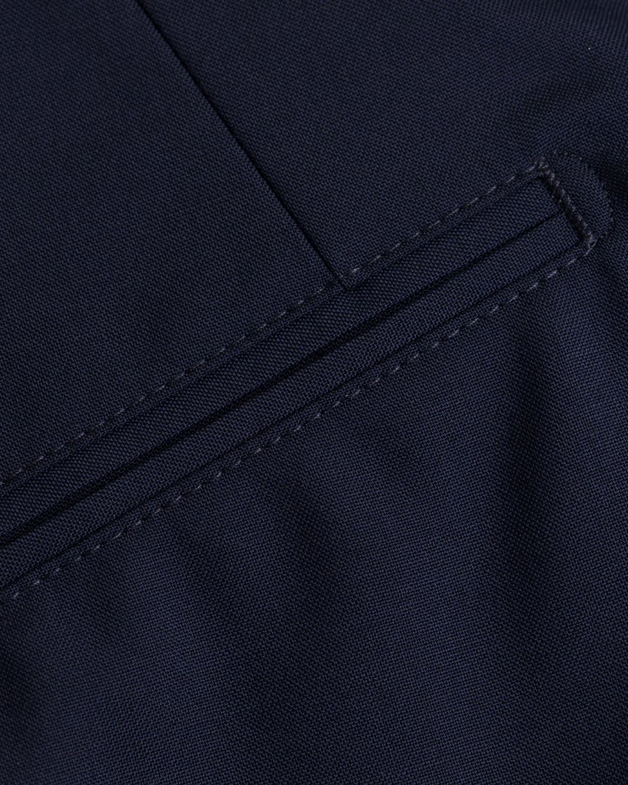 Herre | Bukser | Oscar Jacobson | Damien Trousers Super 120's Wool Navy