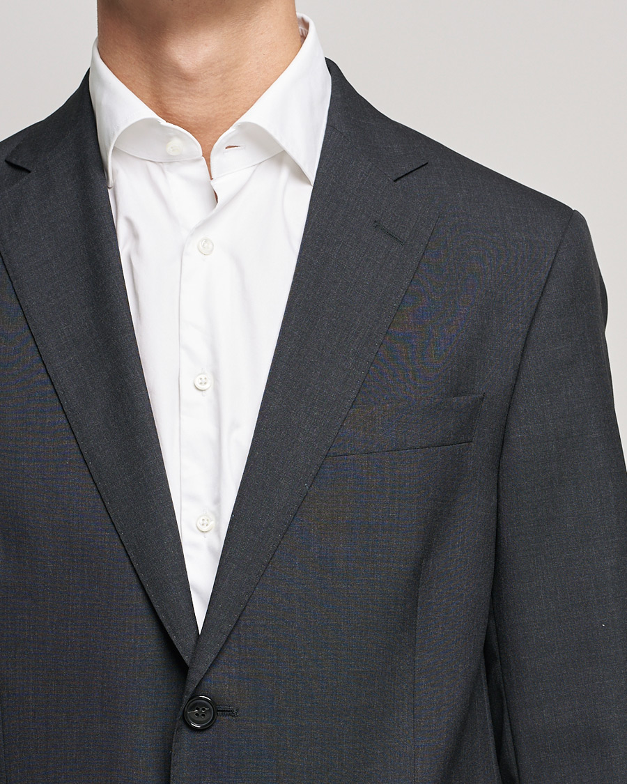 Herre | Dressjakker | Oscar Jacobson | Edmund Blazer Super 120's Wool Grey