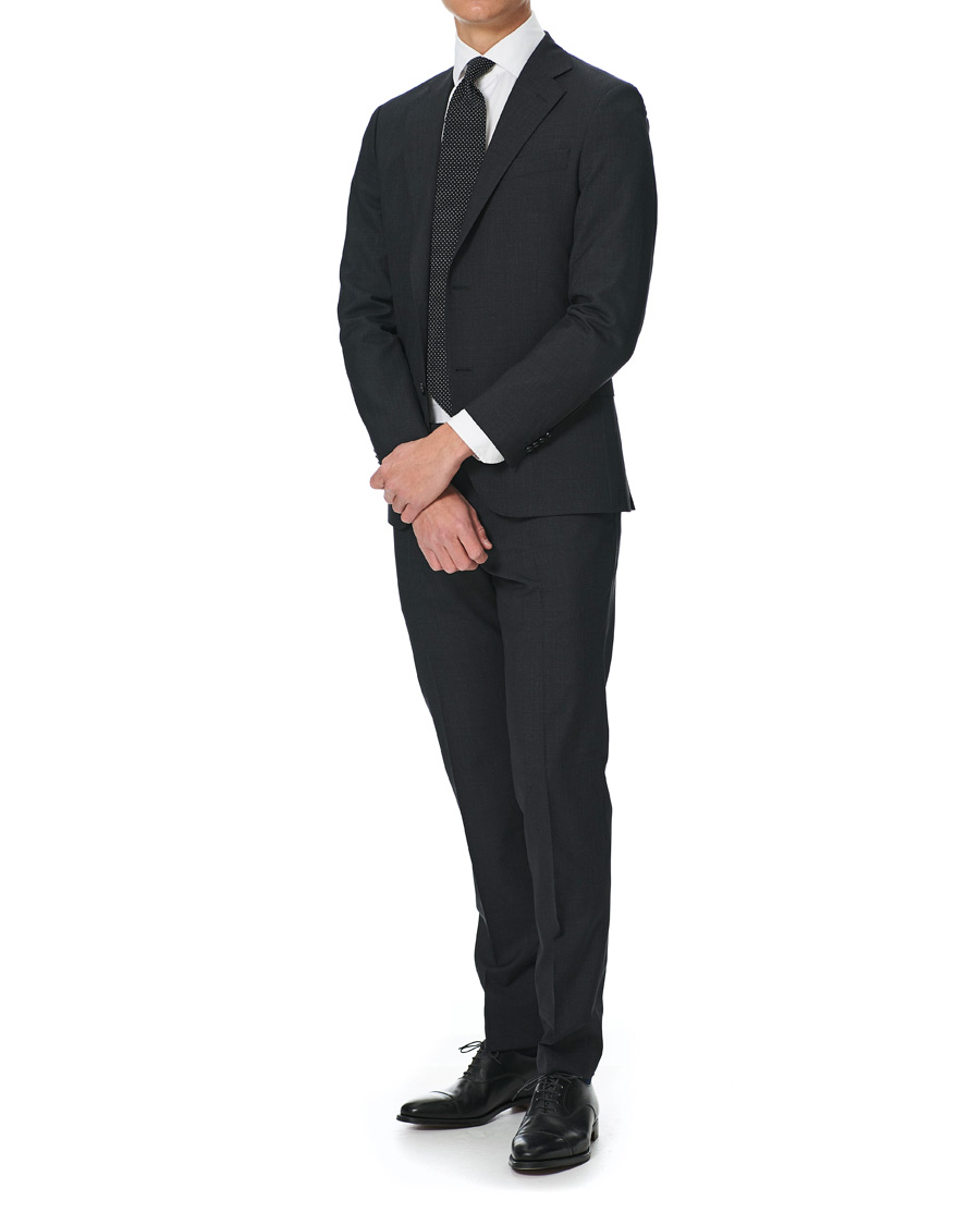 Herre | Bukser | Oscar Jacobson | Damien Trousers Super 120's Wool Grey