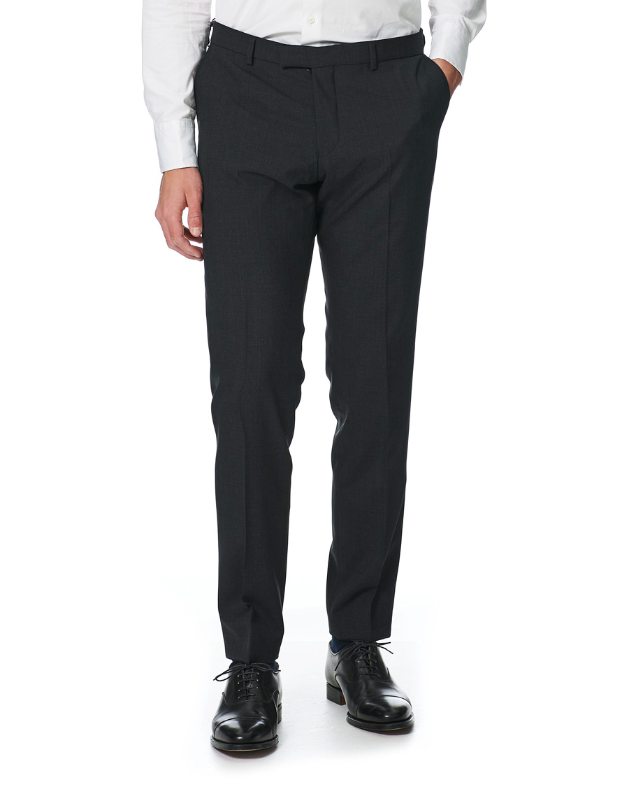 Herre | Bukser | Oscar Jacobson | Damien Trousers Super 120's Wool Grey
