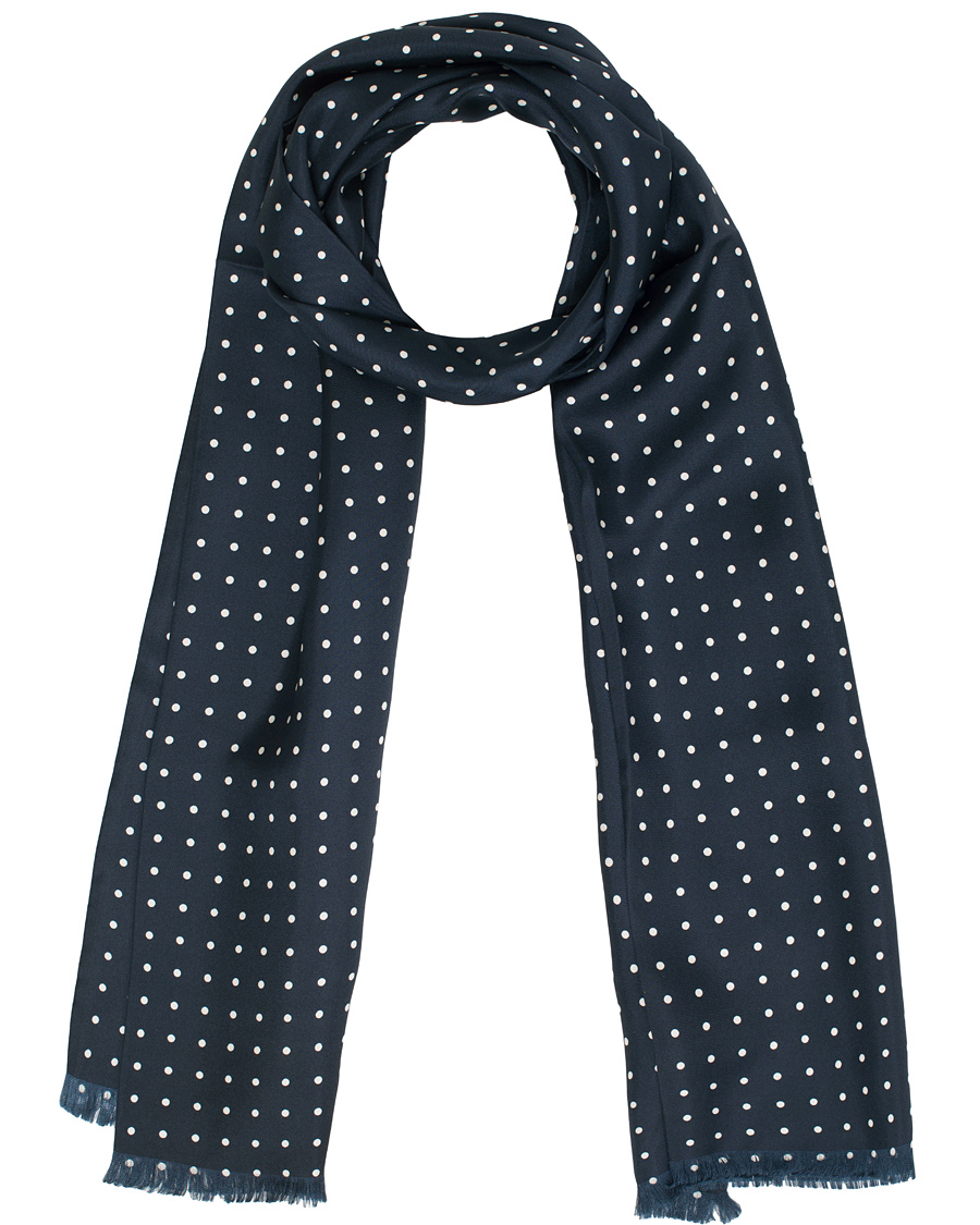 Herre | Morris Dots Scarf Navy | Morris | Dots Scarf Navy