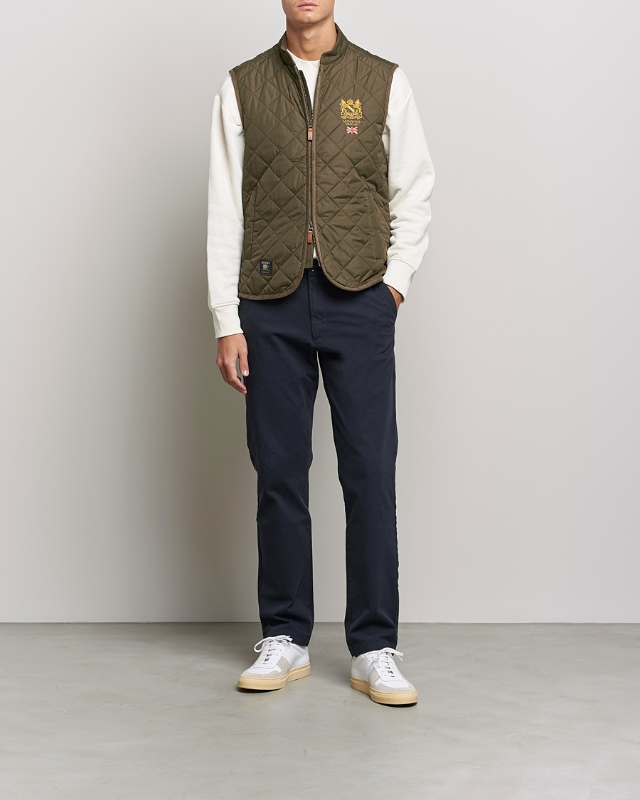 Herre | Vester | Morris | Trenton Quilted Vest Olive