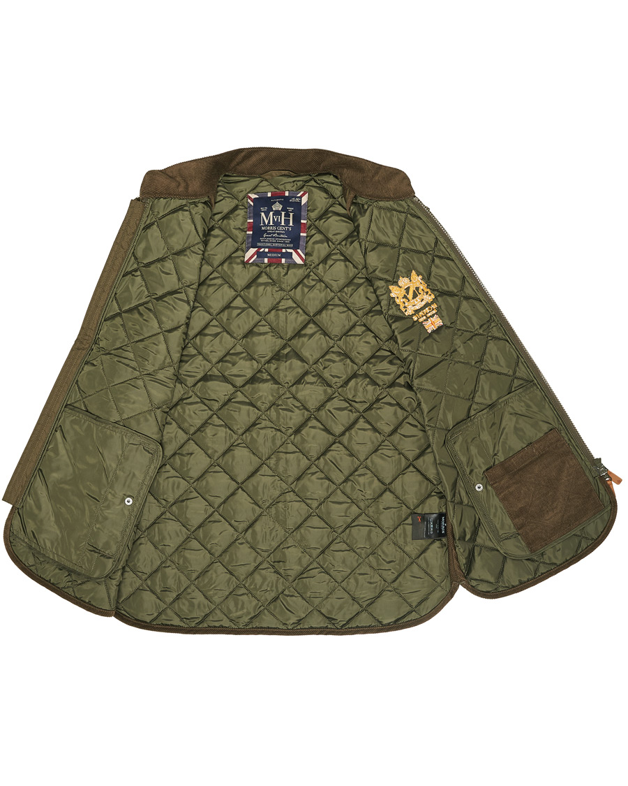 Herre | Vester | Morris | Trenton Quilted Vest Olive