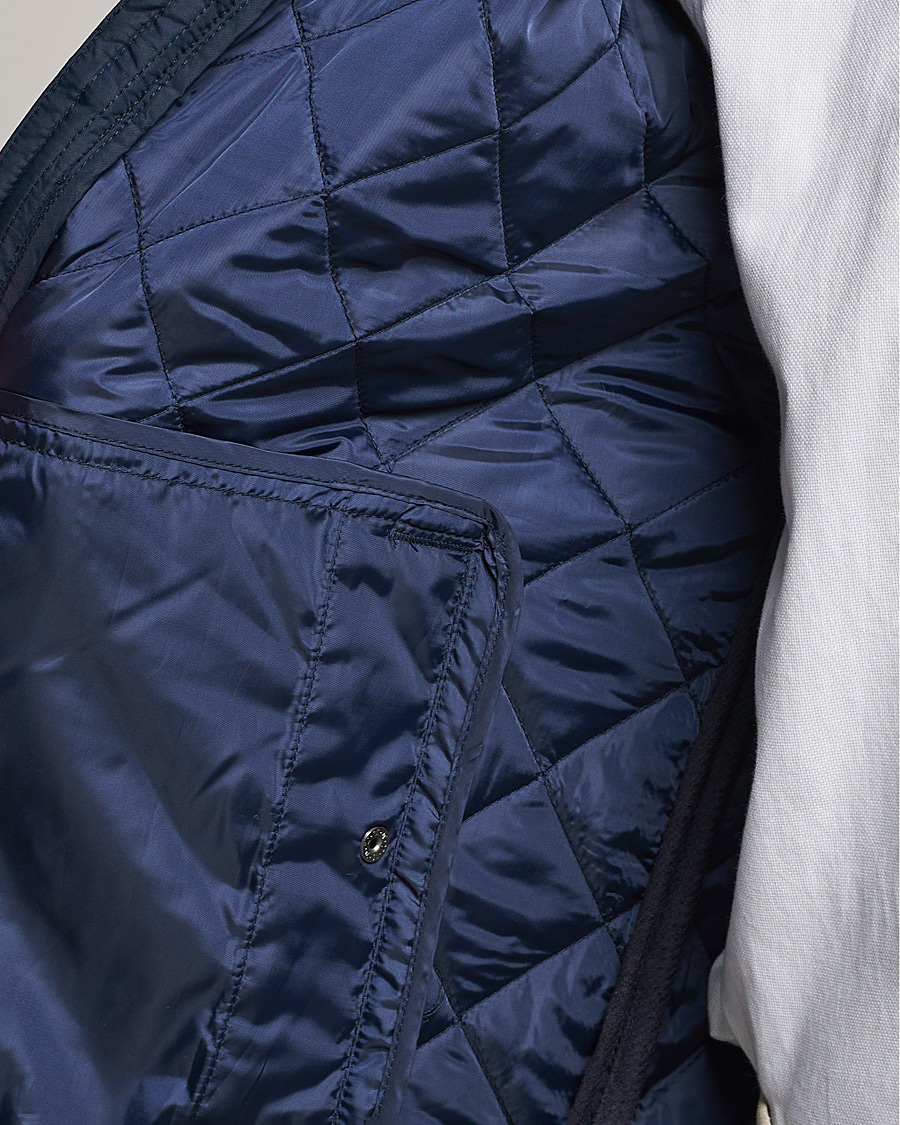 Herre | Vester | Morris | Trenton Quilted Vest Old Blue