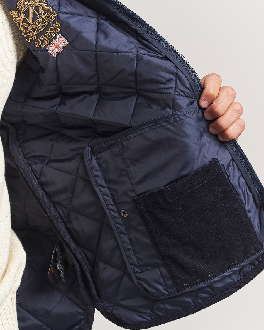 Herre | Vester | Morris | Trenton Quilted Vest Old Blue