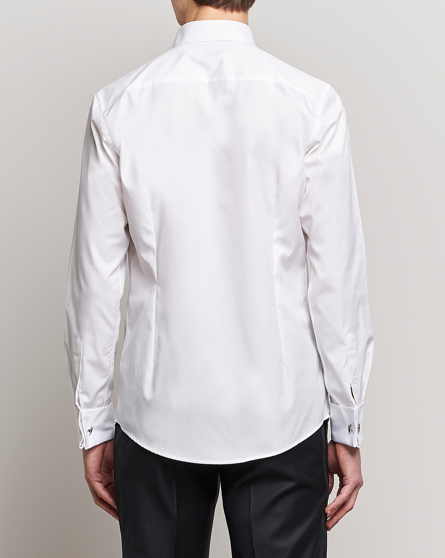 Herre | Skjorter | Eton | Slim Fit Tuxedo Shirt Black Ribbon White 38 - S