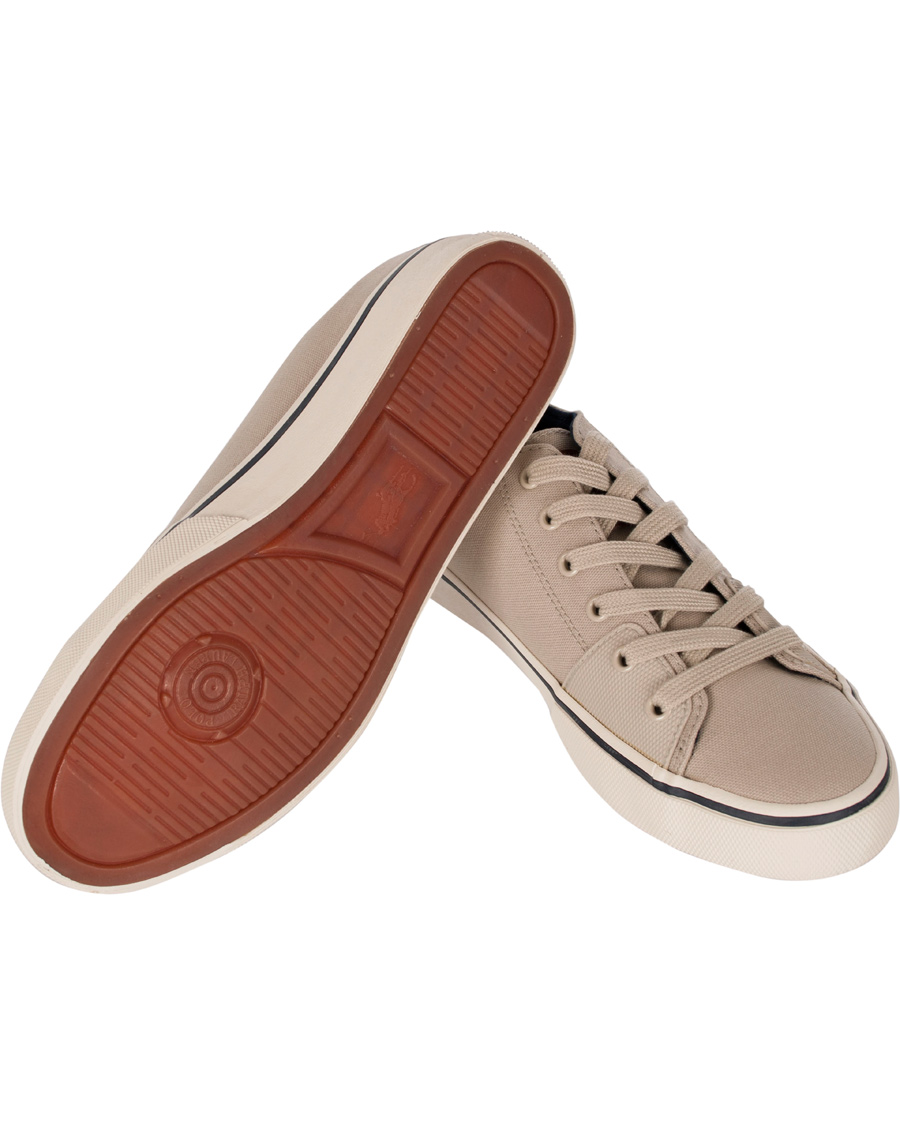 Herre | Polo Ralph Lauren Cantor Low-NE Sneaker Stone Grey | Polo Ralph Lauren | Cantor Low-NE Sneaker Stone Grey