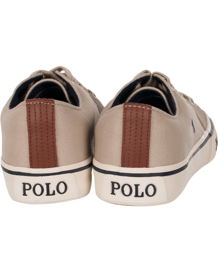 Herre | Polo Ralph Lauren Cantor Low-NE Sneaker Stone Grey | Polo Ralph Lauren | Cantor Low-NE Sneaker Stone Grey