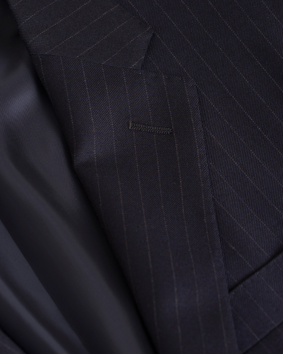 Herre | Dresser | Polo Ralph Lauren | Clothing Suit Pinstripe Navy Cream