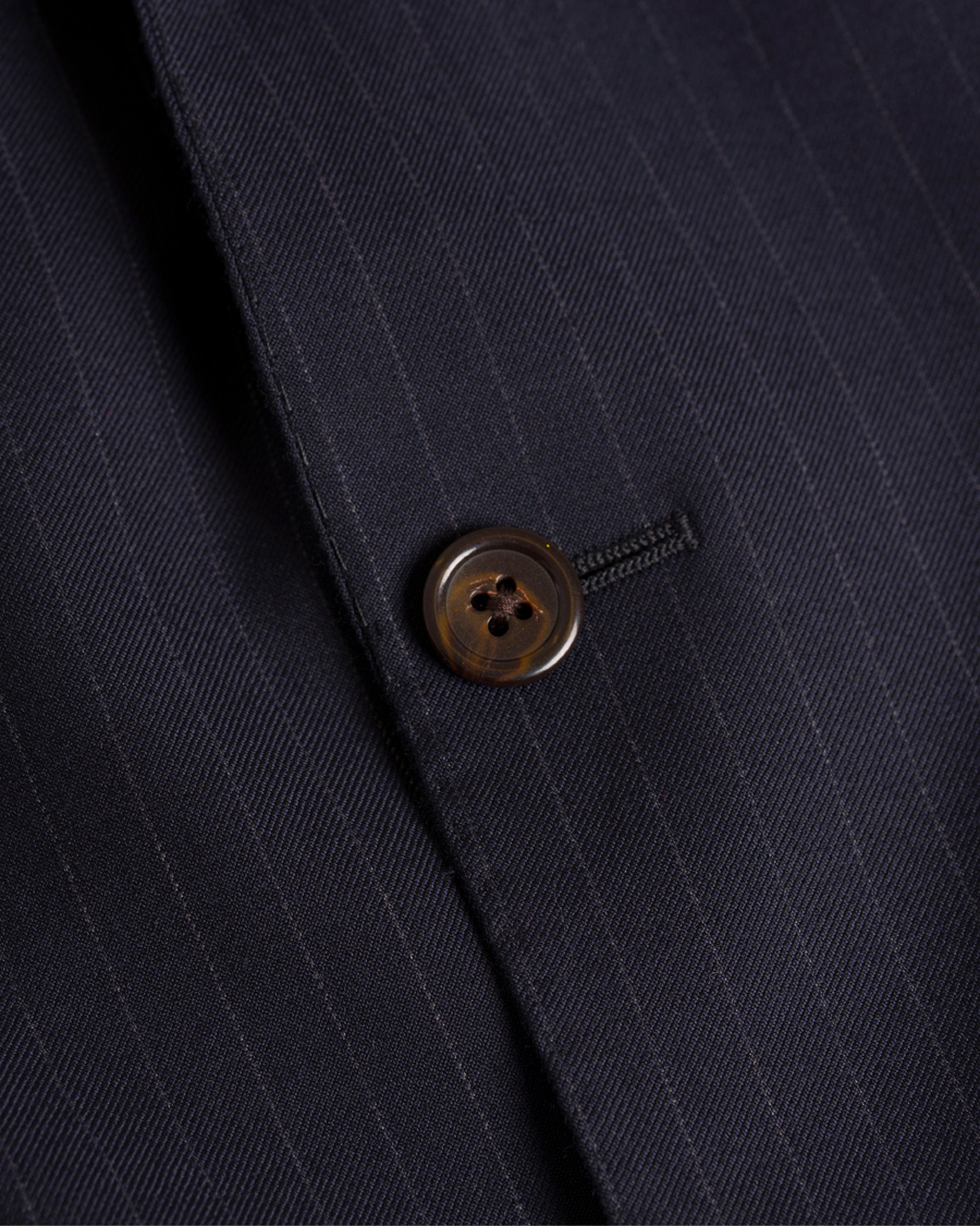 Herre | Dresser | Polo Ralph Lauren | Clothing Suit Pinstripe Navy Cream