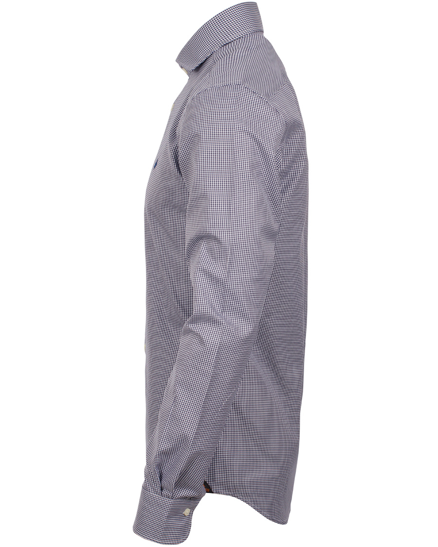 Herre | Skjorter | Morris | Sir Moore Mini Check Shirt Navy