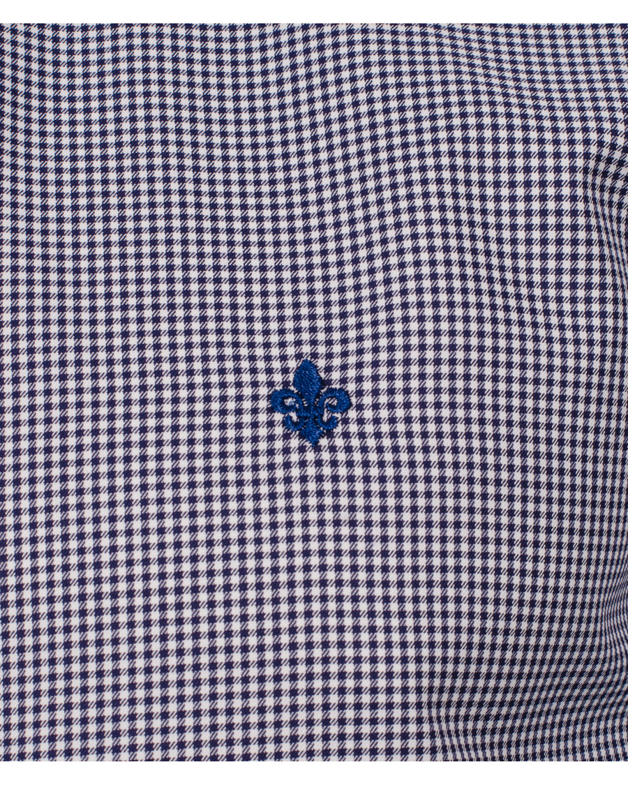 Herre | Skjorter | Morris | Sir Moore Mini Check Shirt Navy