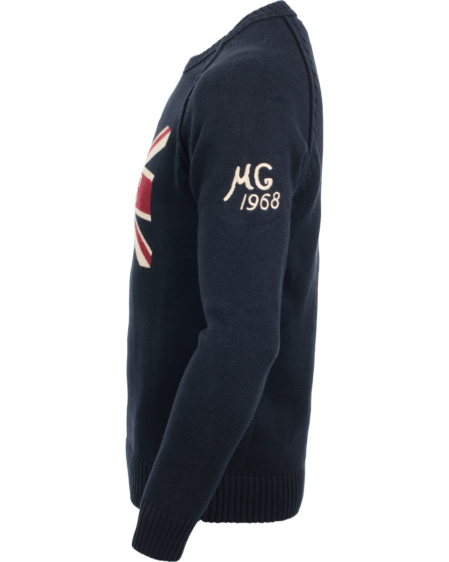 Herre | Gensere | Morris | Union Jack Sweater Old Blue