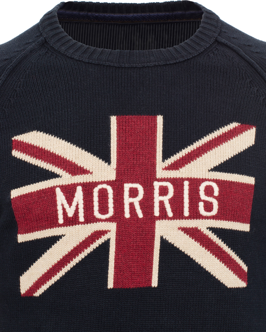 Herre | Gensere | Morris | Union Jack Sweater Old Blue