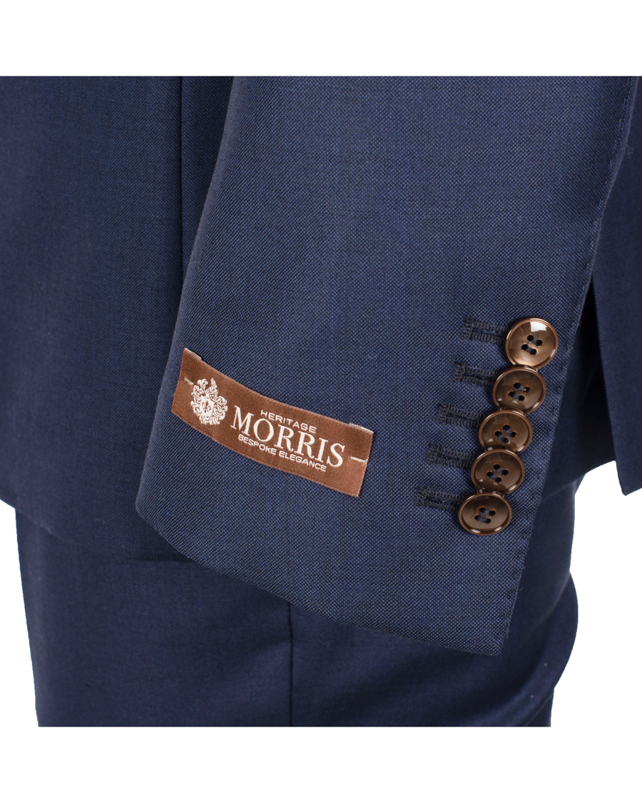 Herre | Dresser | Morris Heritage | Frank Hopsack Suit Super 110's Navy 50