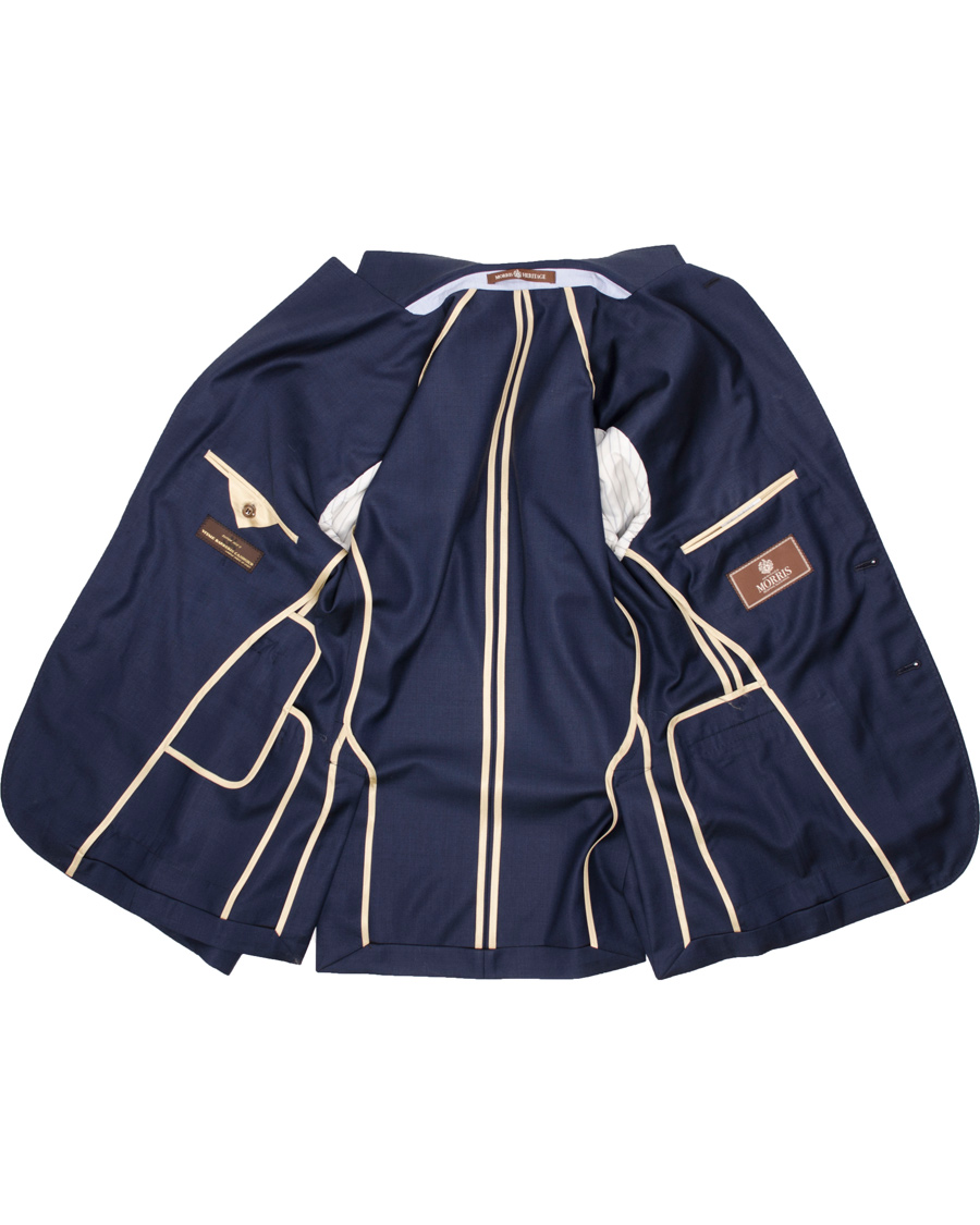 Herre | Dresser | Morris Heritage | Frank Hopsack Suit Super 110's Navy 50