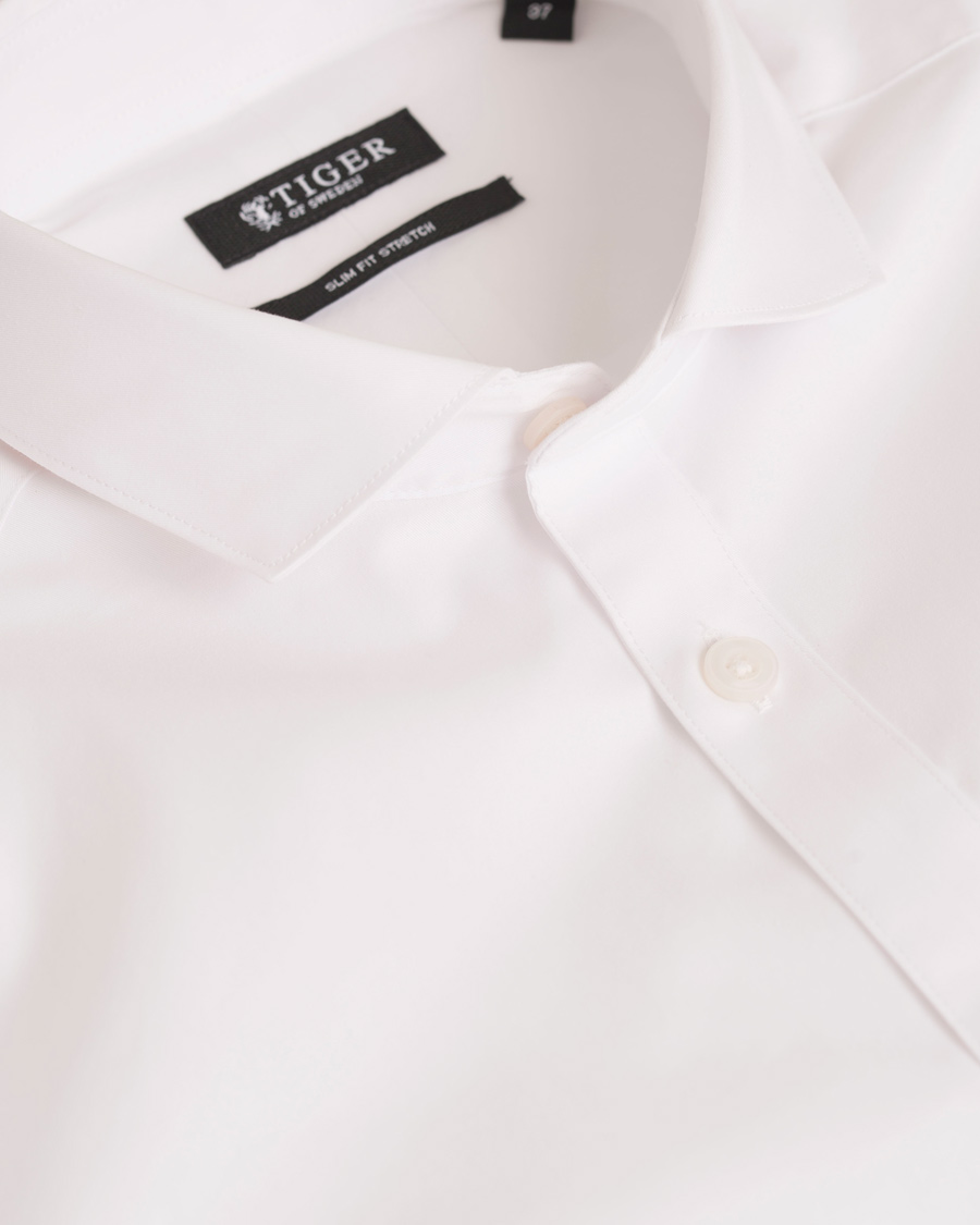 Herre | Skjorter | Tiger of Sweden | Steel 1 Shirt White
