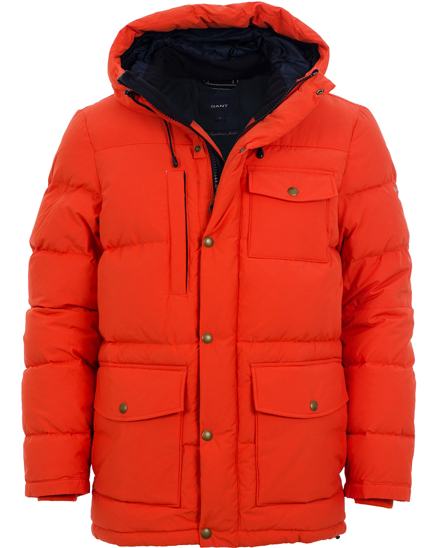 Herre | Jakker | GANT | The Expeditioner Jacket Morning Orange