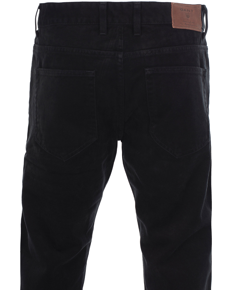 Herre | Jeans | GANT | Soft Twill Tyler Jean Black