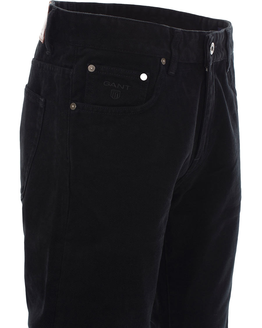 Herre | Jeans | GANT | Soft Twill Tyler Jean Black
