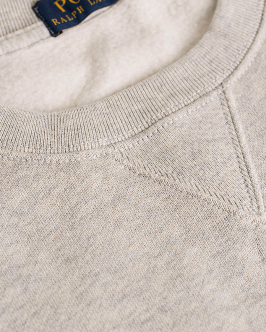 Herre | Gensere | Polo Ralph Lauren | Crew Neck Sweatshirt Light Grey Heather