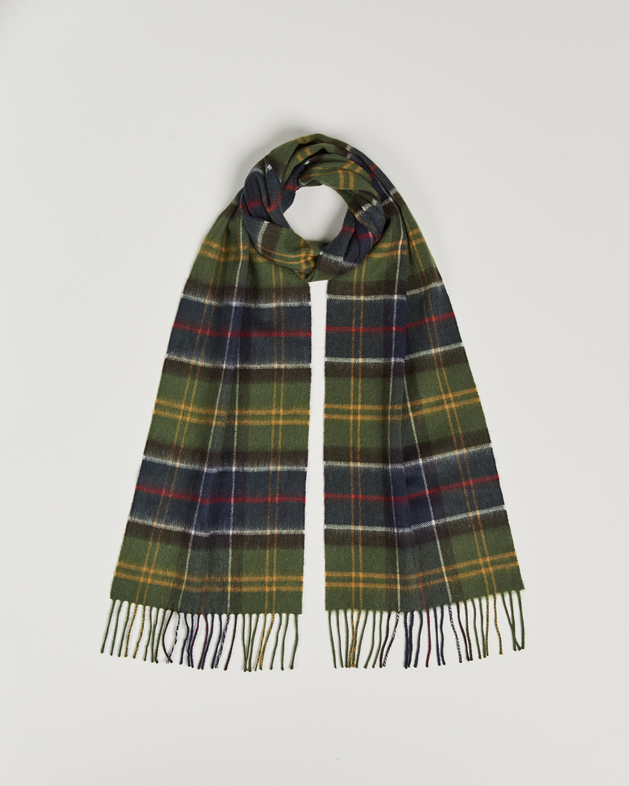 Herre | Barbour Lifestyle Merino Cashmere Tartan Scarf Classic Tartan | Barbour Lifestyle | Merino Cashmere Tartan Scarf Classic Tartan