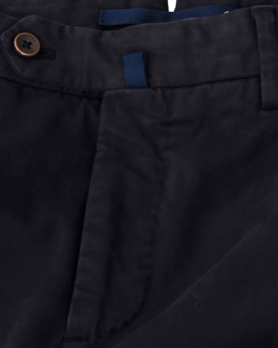 Herre | Bukser | Incotex | Slim Fit Comfort Chino Navy
