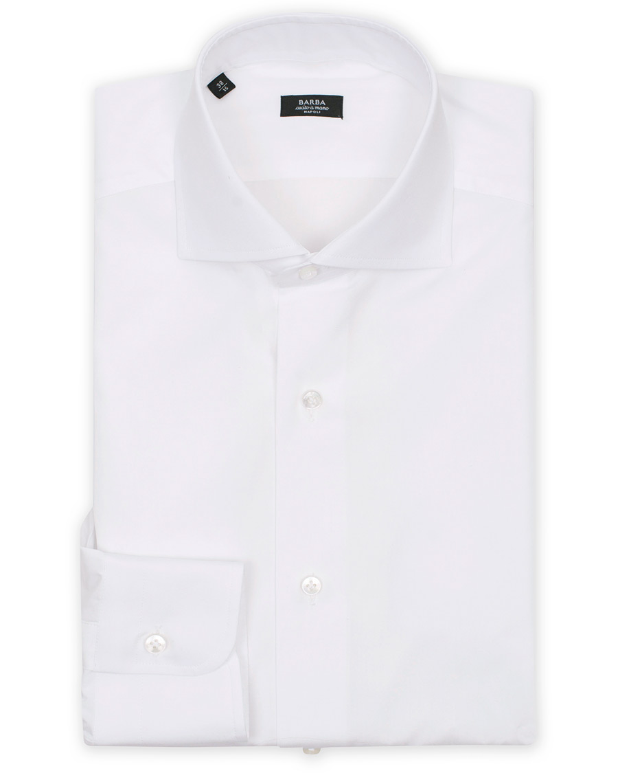 Herre | Skjorter | Barba Napoli | Slim Fit Shirt White
