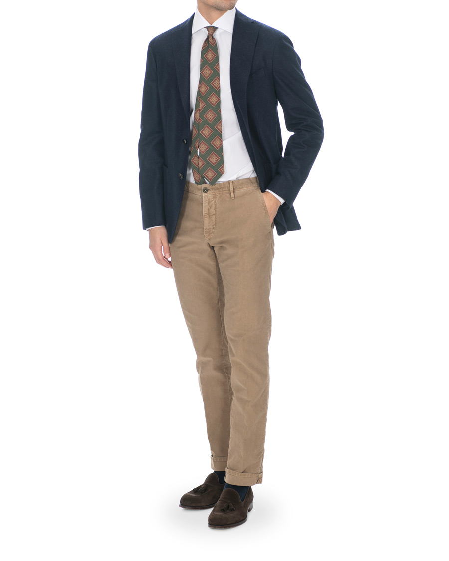 Herre | Skjorter | Barba Napoli | Slim Fit Shirt White