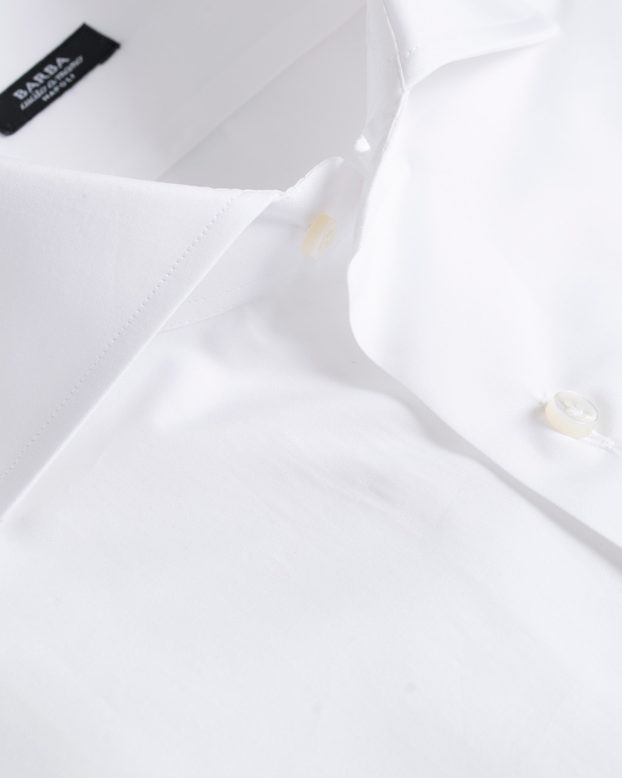 Herre | Skjorter | Barba Napoli | Slim Fit Shirt White