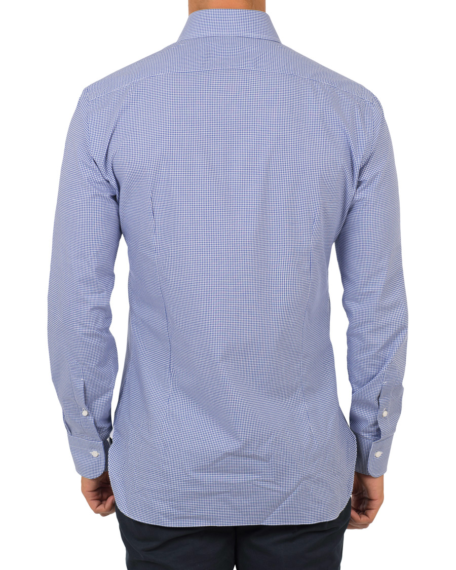 Herre | Skjorter | Barba Napoli | Slim Fit Shirt Check Navy