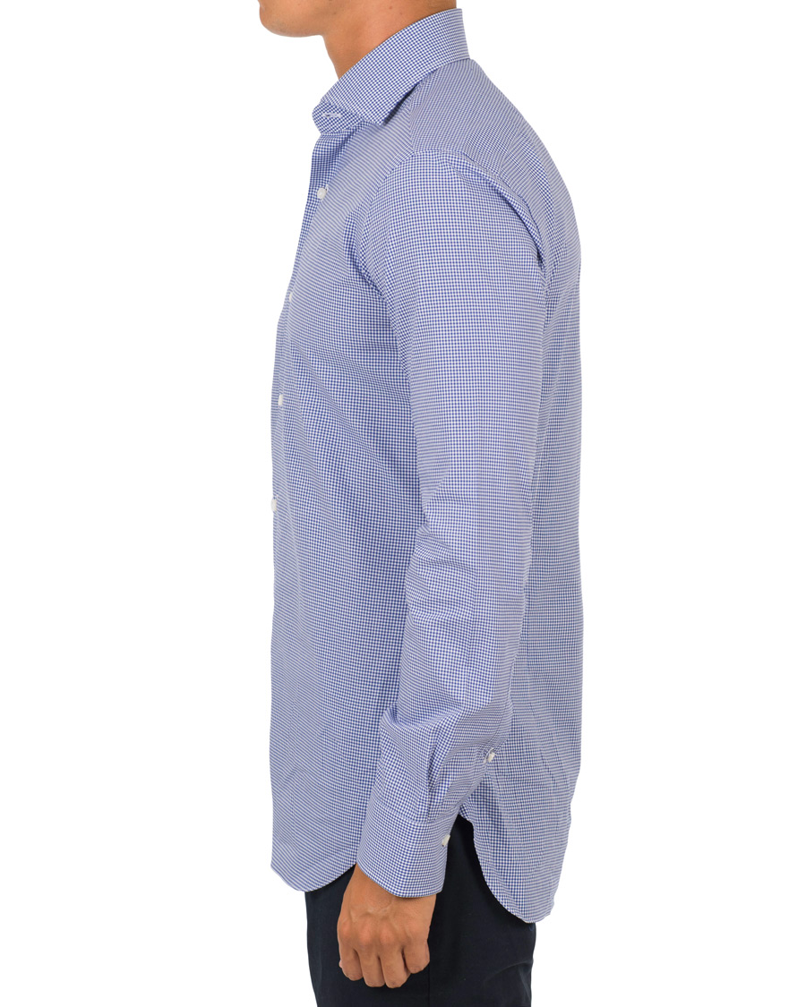 Herre | Skjorter | Barba Napoli | Slim Fit Shirt Check Navy