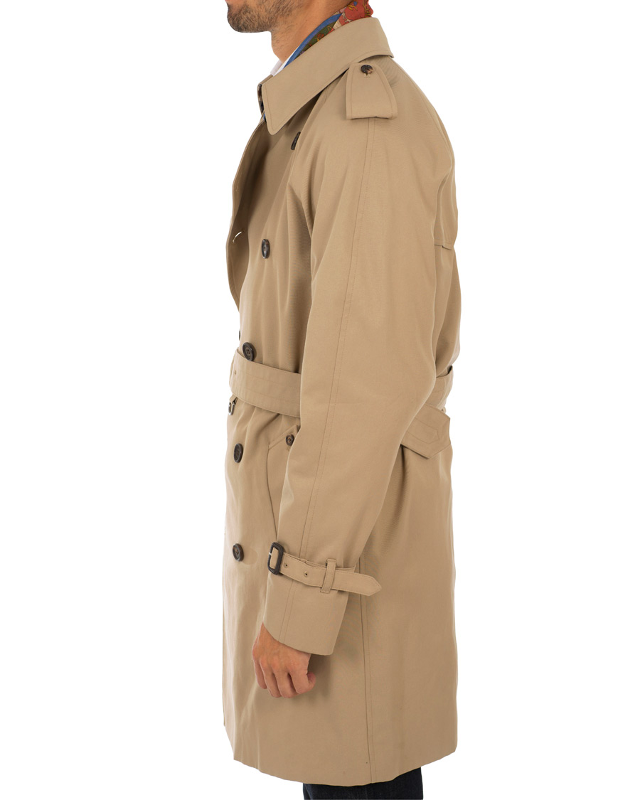 Herre | Jakker | Aquascutum | Corby Double Breasted Trenchcoat Camel