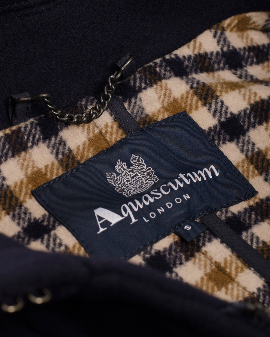 Herre | Jakker | Aquascutum | Henward Duffle Coat Navy