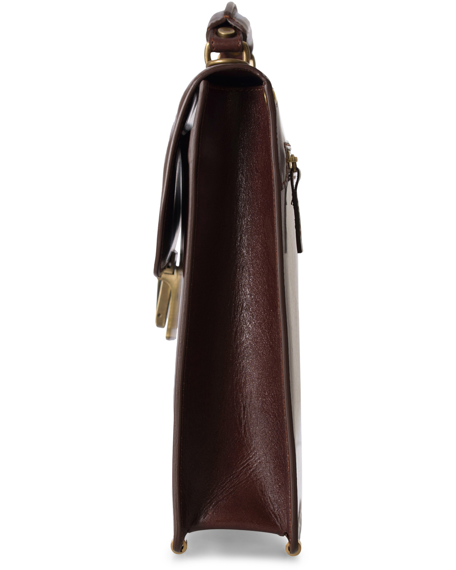Herre | Baron Small Briefcase Brown Leather | Baron | Small Briefcase Brown Leather