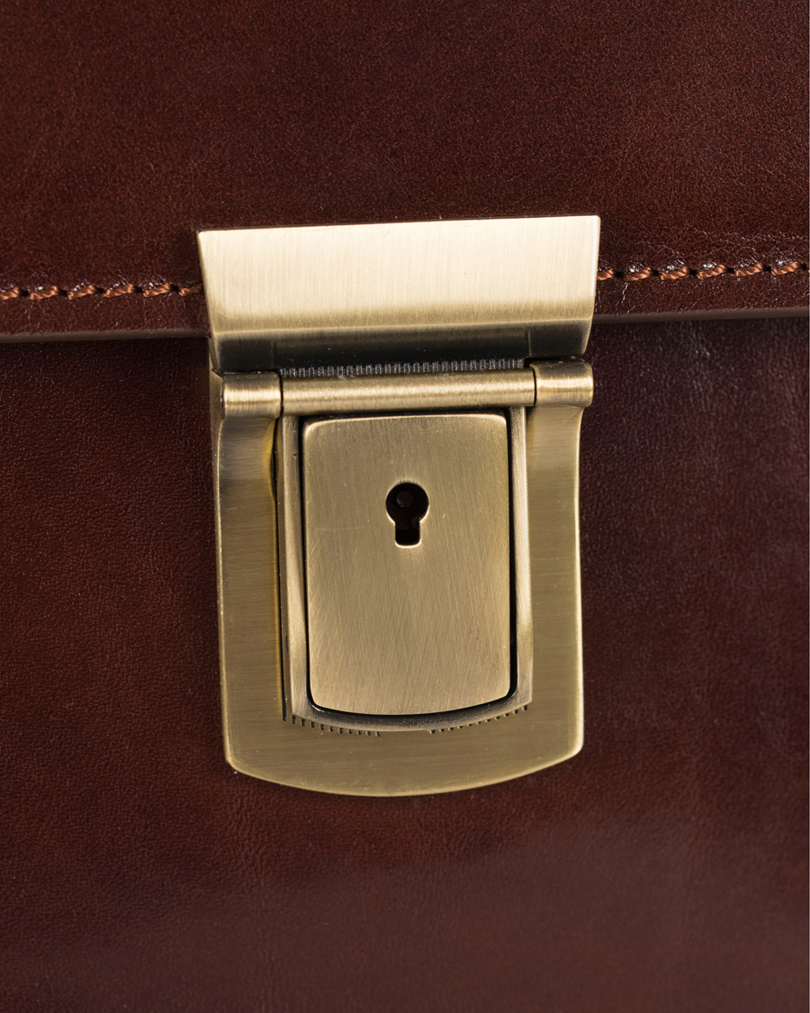 Herre | Baron Small Briefcase Brown Leather | Baron | Small Briefcase Brown Leather