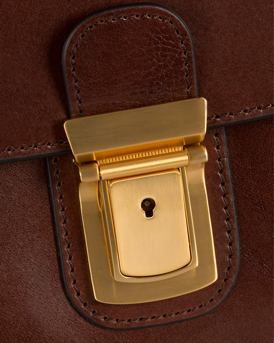 Herre | Baron Classic Briefcase Brown Leather | Baron | Classic Briefcase Brown Leather