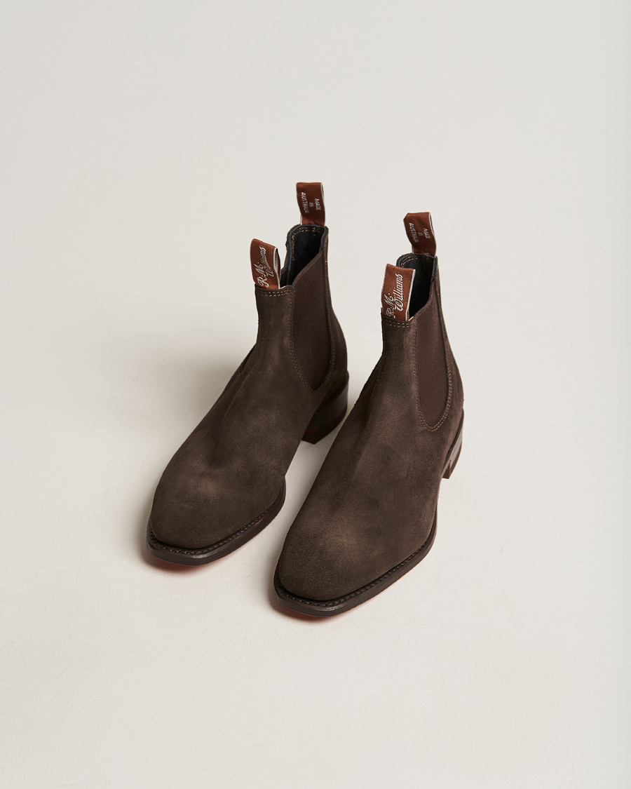Herre | Chelsea boots | R.M.Williams | Craftsman G Boot Suede Chocolate
