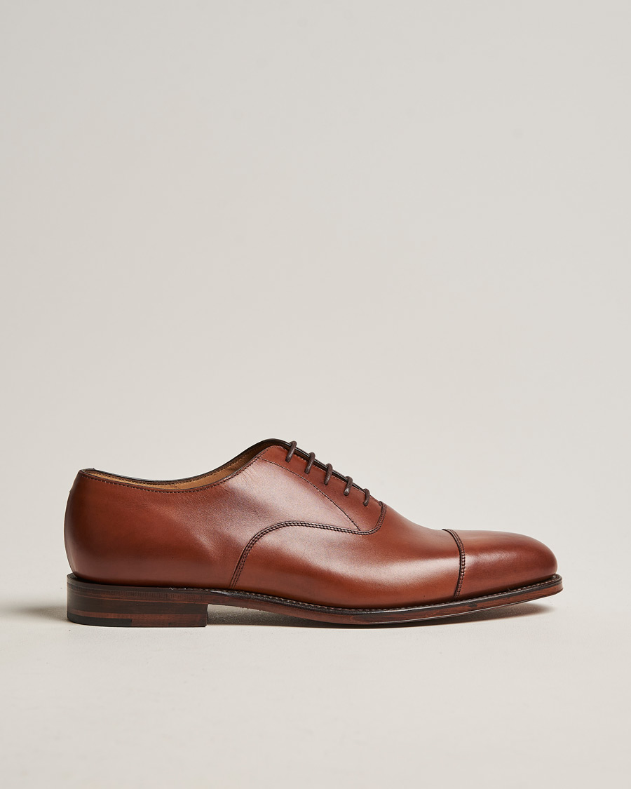 Herre | Oxfords | Loake 1880 | Aldwych Oxford Mahogany Burnished Calf