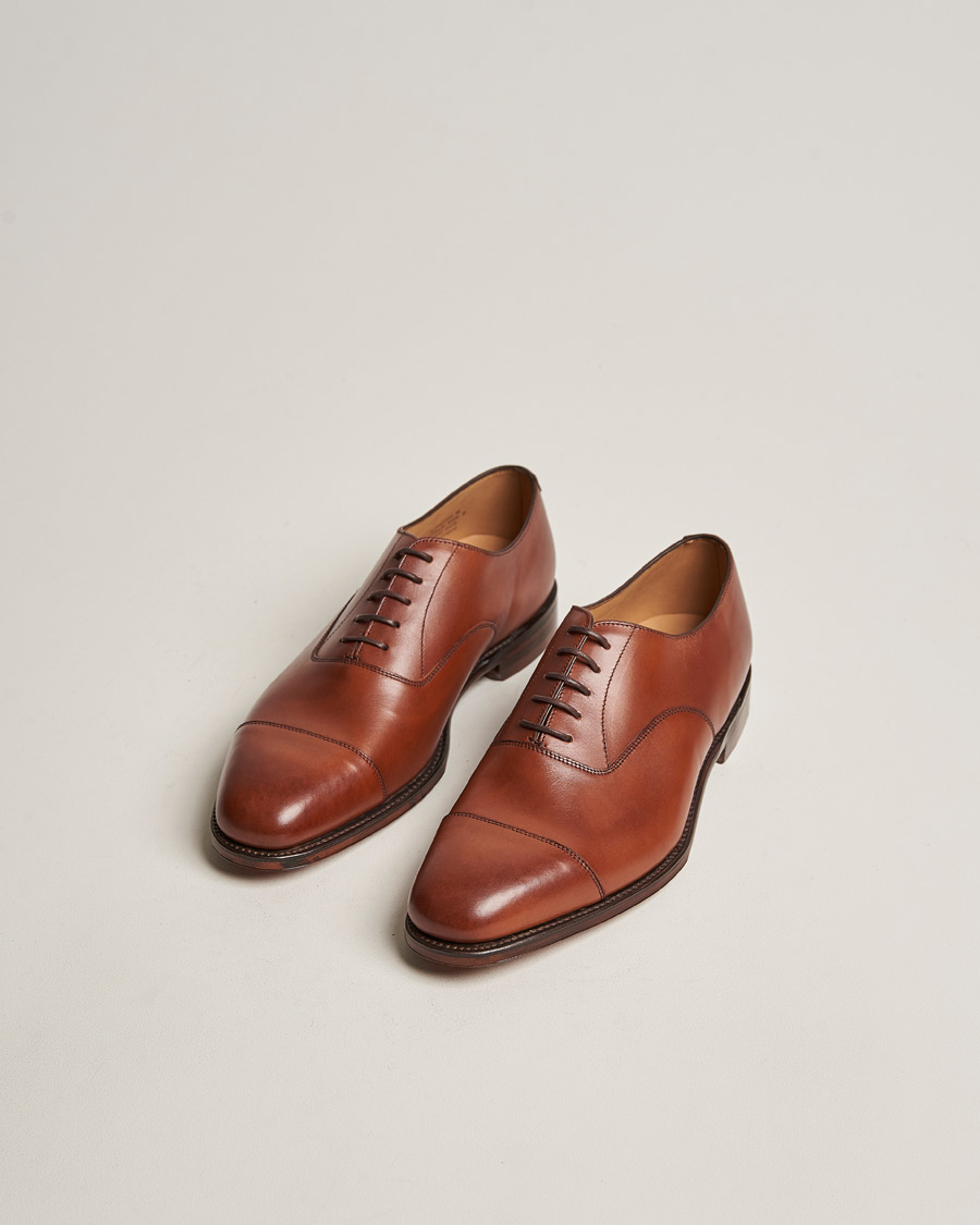 Herre | Business & Beyond | Loake 1880 | Aldwych Oxford Mahogany Burnished Calf