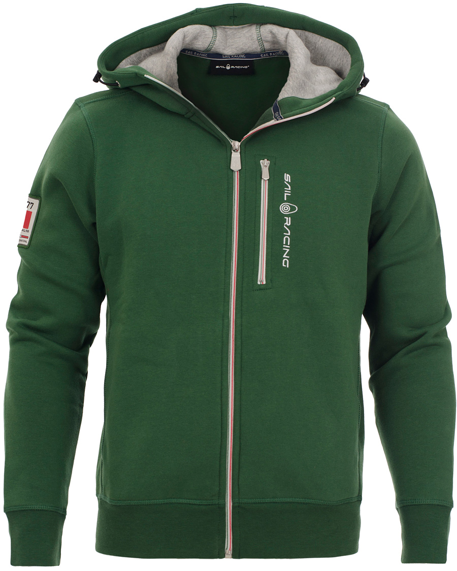 Herre | Gensere | Sail Racing | International Zip Hood Dark Green