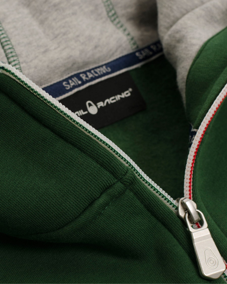 Herre | Gensere | Sail Racing | International Zip Hood Dark Green