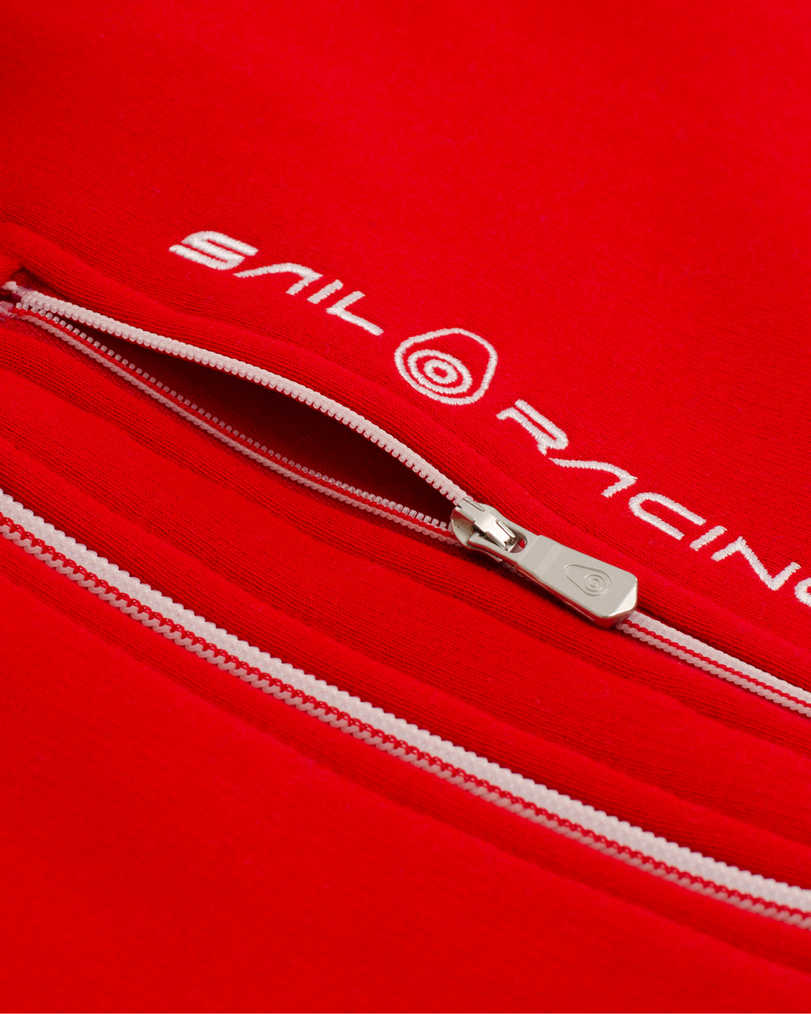 Herre | Gensere | Sail Racing | International Zip Hood Japan Red